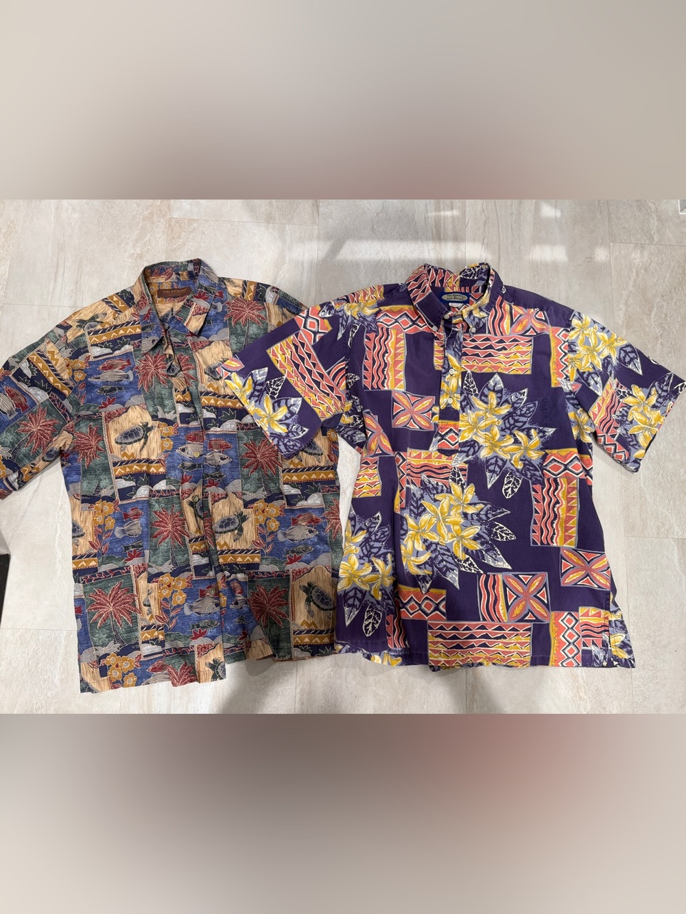Vintage Tori Richard Reyn Spooner Phil Edwards Men's Floral Hawaiian Shirt LOT L